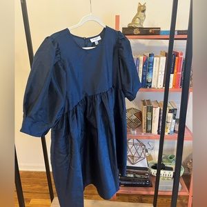 Kika Vargas x Target navy blue dress